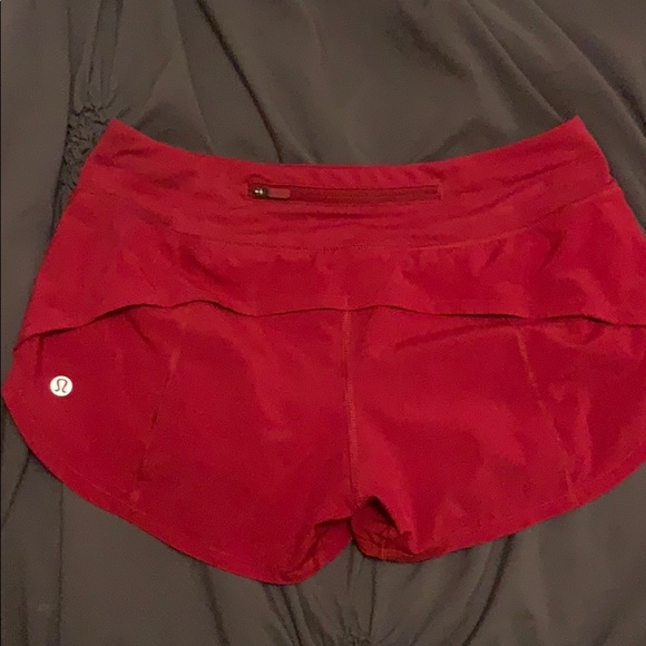 SOLD Lululemon speed shorts - Picture 2 of 2